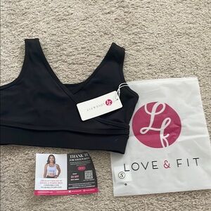 Black Pumping Bra Love & Fit